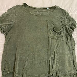 Pacsun loose fitting green tshirt